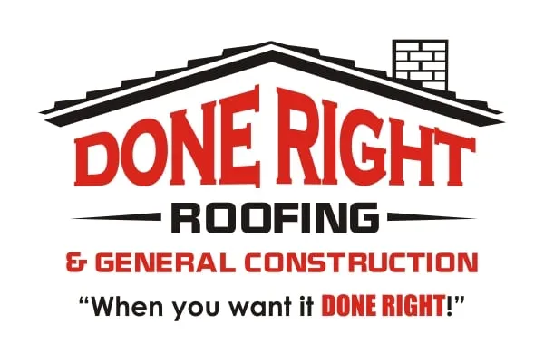 Done Right Roofing & General Construction Logo