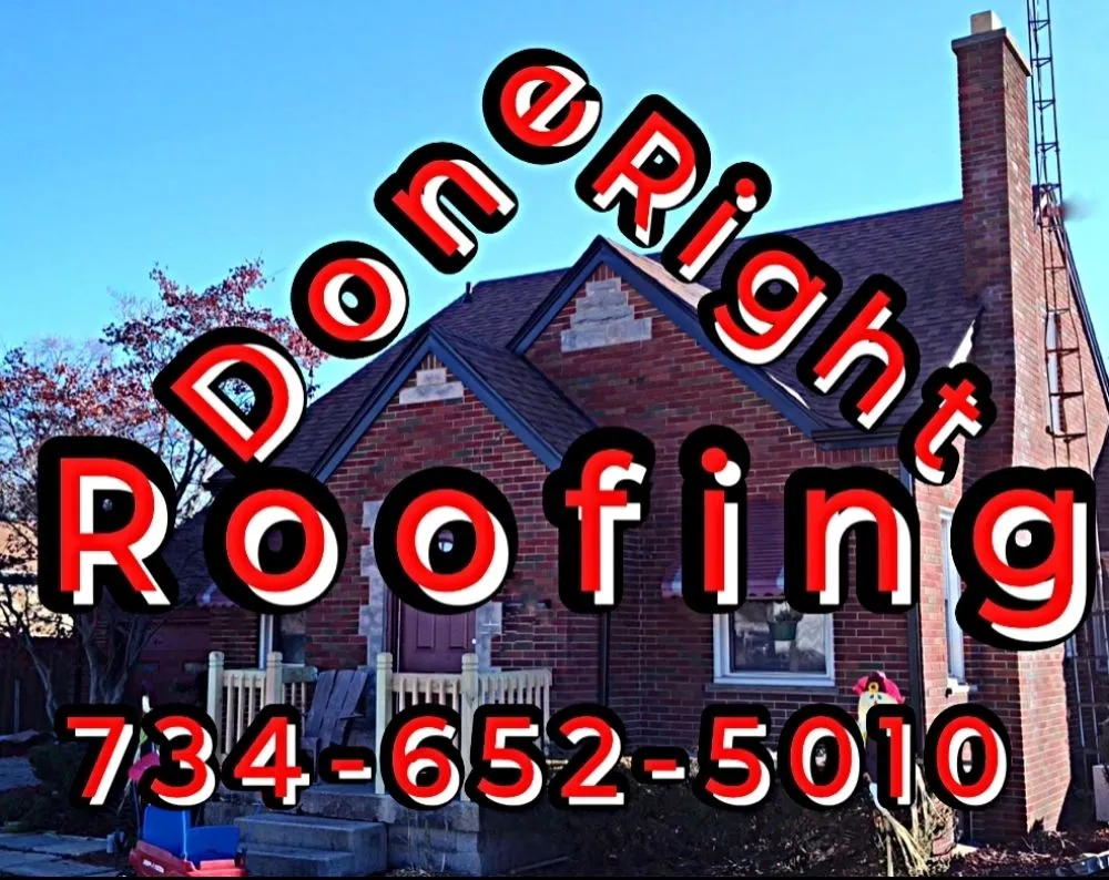 Slide of Done Right Roofing
