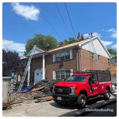 Done Rite Roofing and Gutters Logo