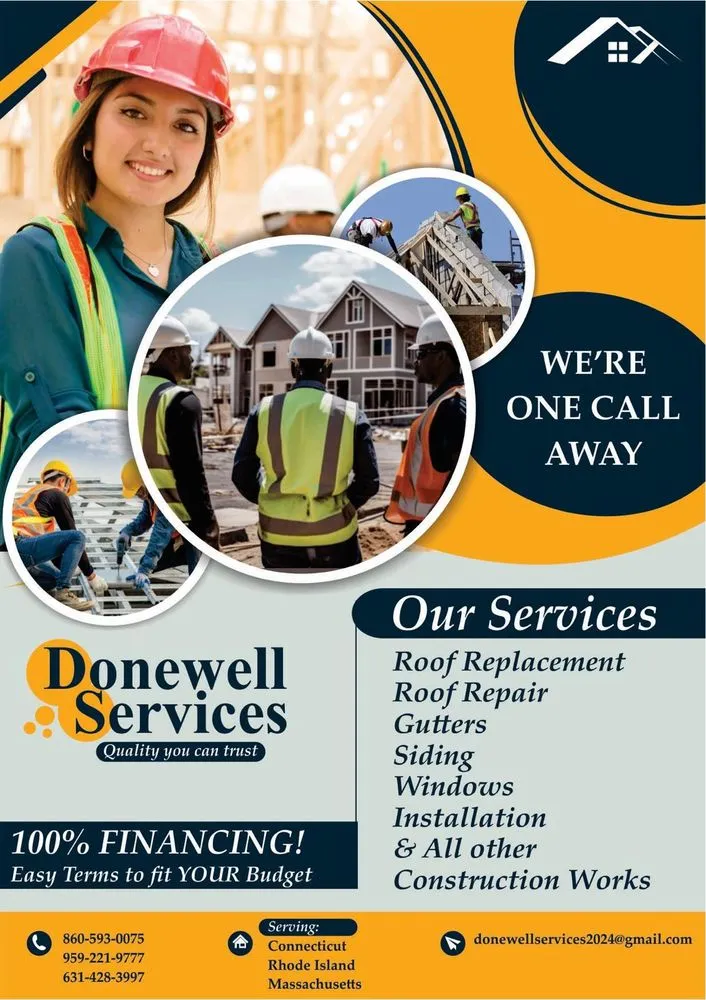 Slide of Donewell Services