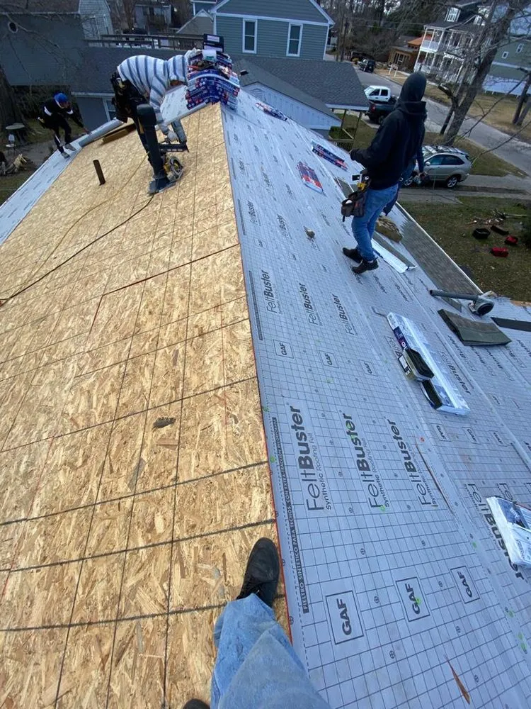 Slide of Don's Roofing