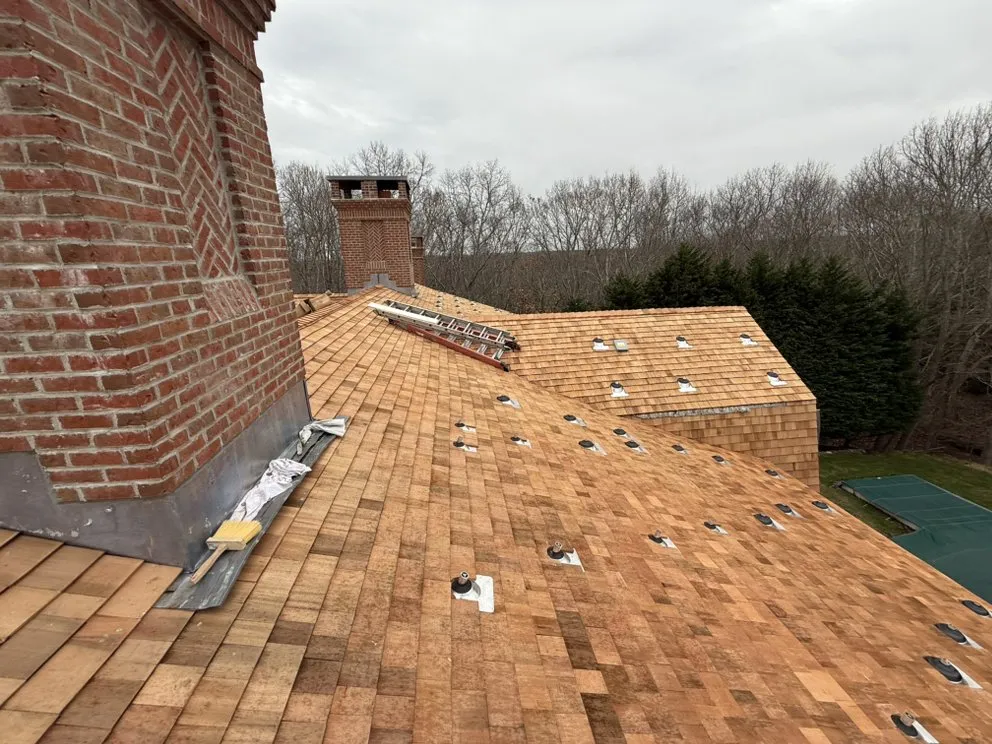 Emergency metal roofing installation near you in Brokhaven, NY by Double a roofing and chimney