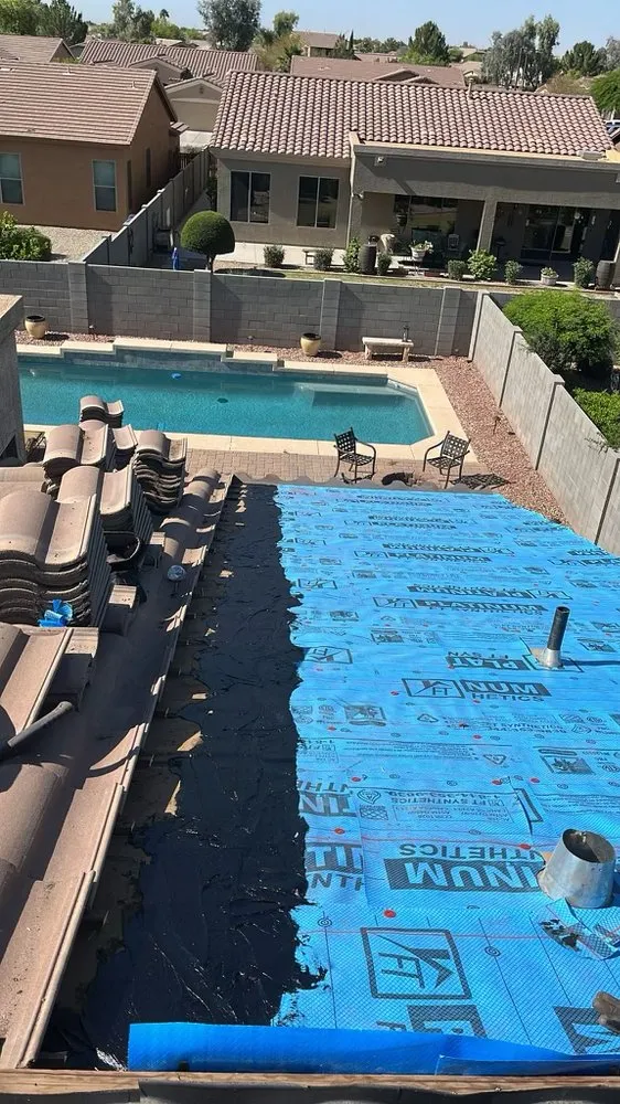 Slide of Double E Roofing