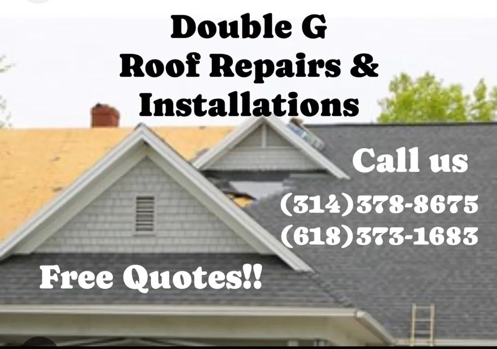 Trusted roof installation in St. Louis, MO - Double G Roof Repairs & Installations