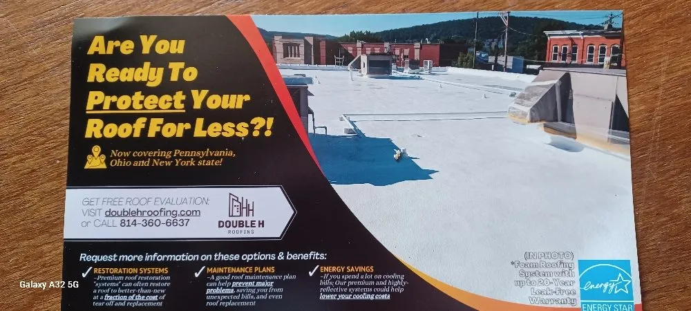 Reliable storm damage roof repair for residential properties in Spring Mills, PA by Double HH Commercial Roofing