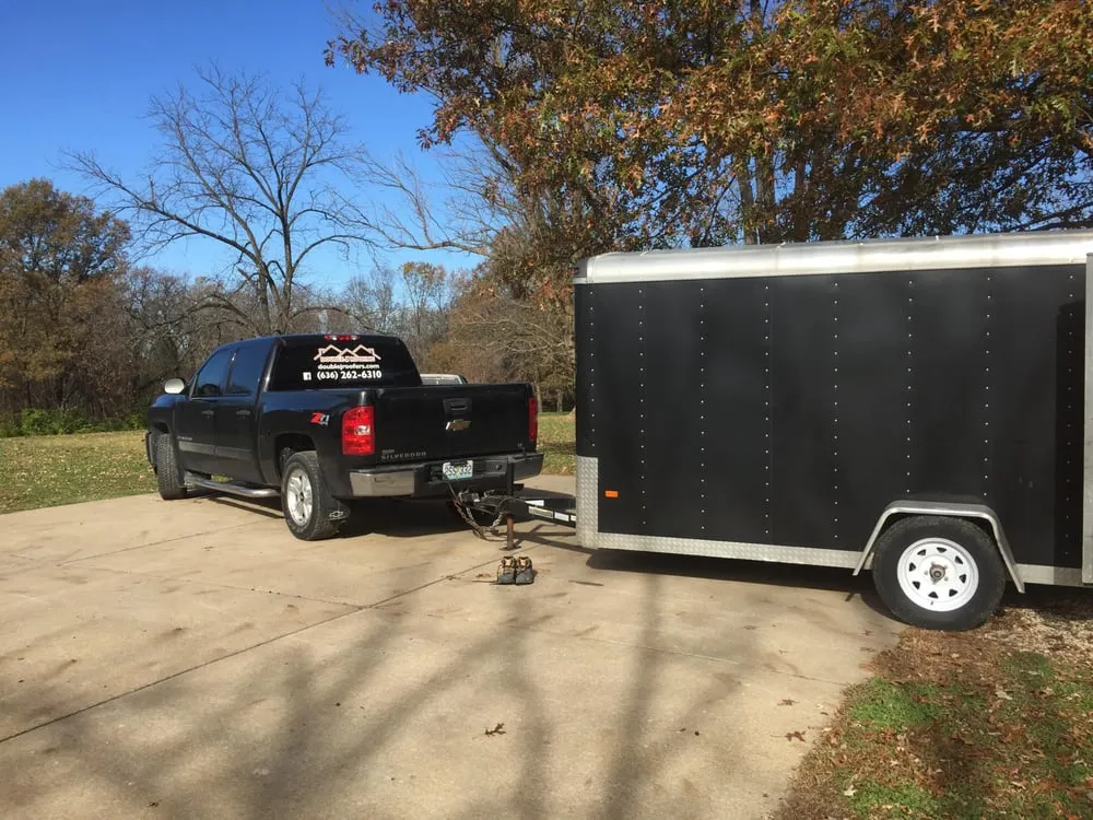 Expert roof leak repair after storm damage in St. Peters, MO by Double J Roofing