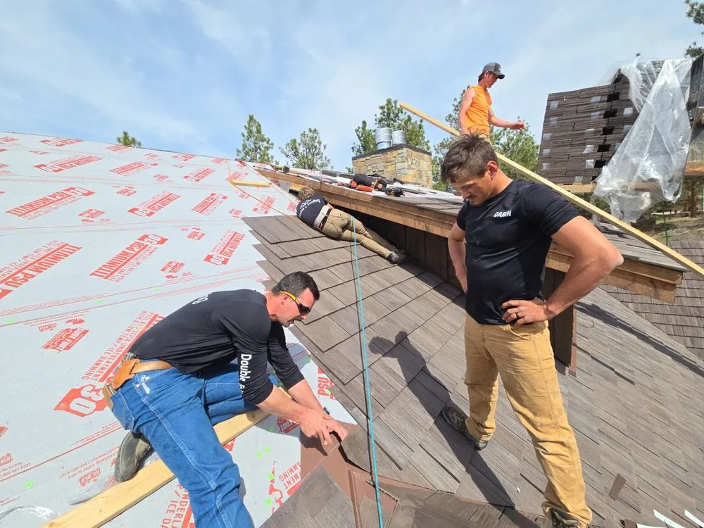 Expert metal roofing installation for homes in Victor, MT by Double L Roofing
