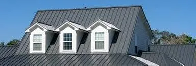 Local metal roofing installation after storm damage in Candler, NC by Doug Limeberry Roofing