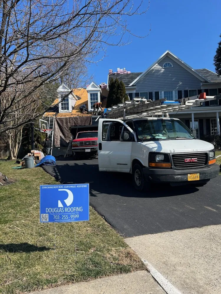 Local roof repair for fast service in North Chesterfield, VA by Douglas Roofing