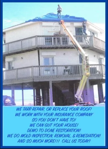 Expert residential roofing service same-day service in Hubert, NC by Dougs Disaster Relief