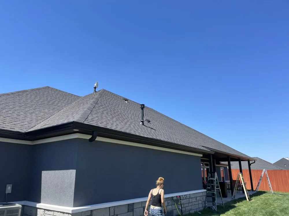 Slide of D&P  Seamless Gutters & Custom Remodeling 