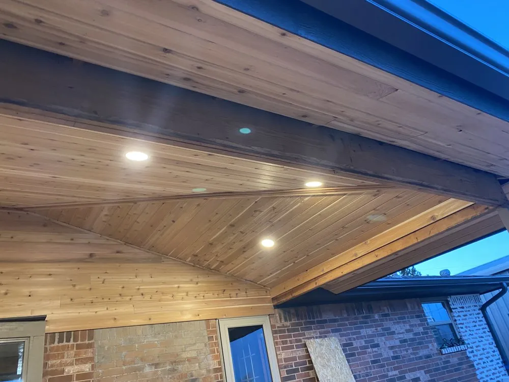 Slide of D&P  Seamless Gutters & Custom Remodeling 