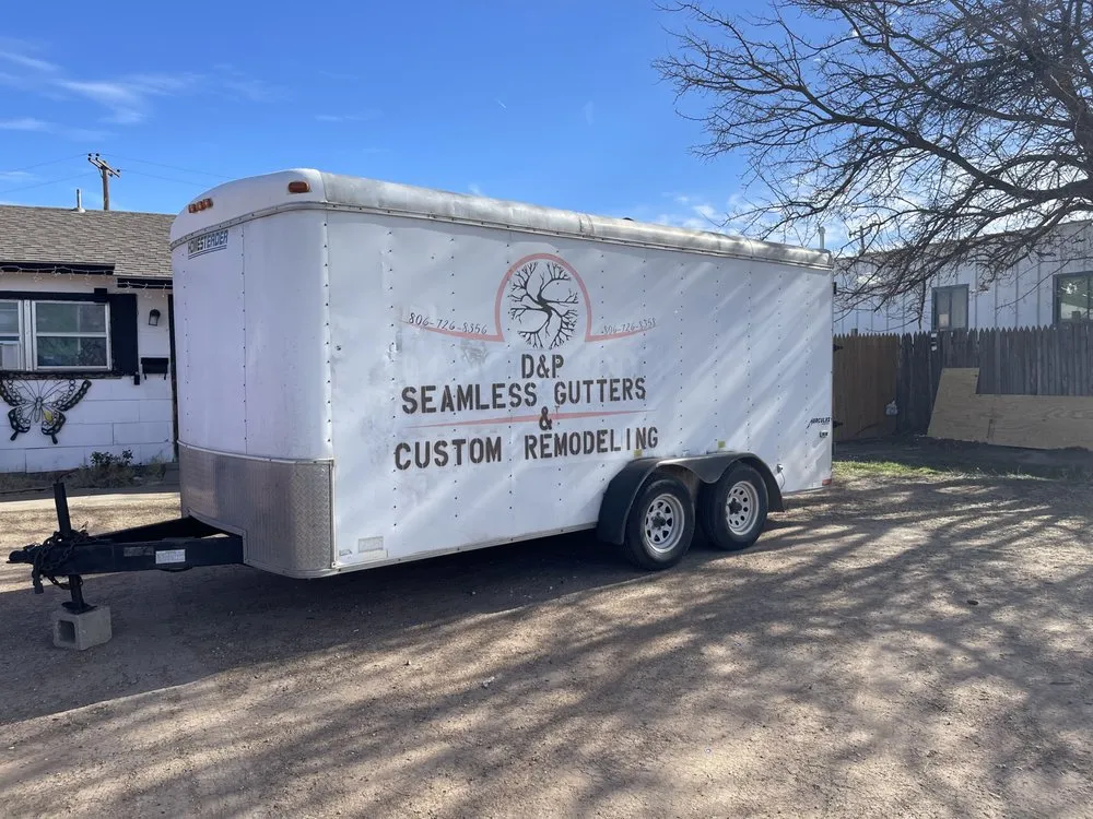 Slide of D&P  Seamless Gutters & Custom Remodeling 