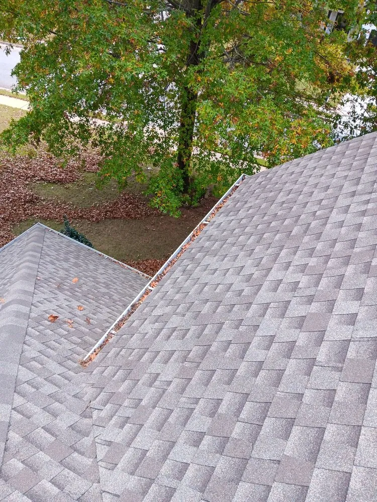 Slide of Drain rite gutter cleaning