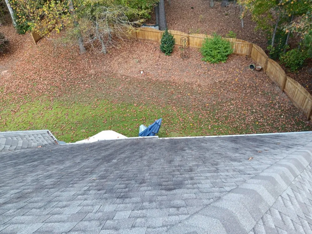 Slide of Drain rite gutter cleaning