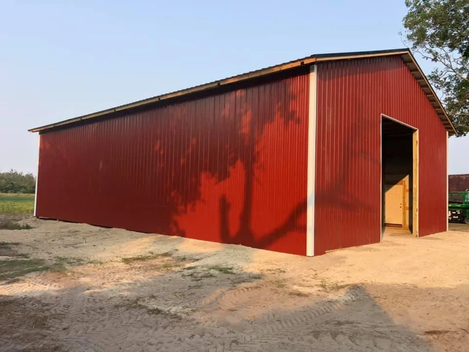 Slide of Drake Farms Construction