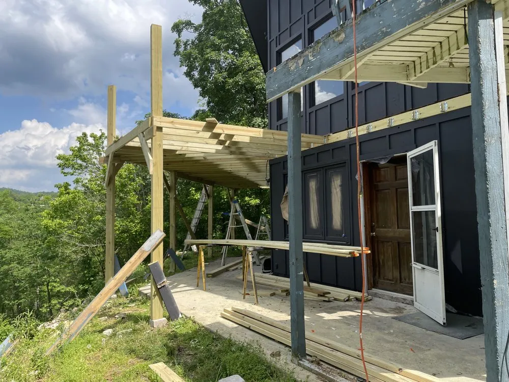 Professional storm damage roof repair with free inspection across Hasty, AR - Dream Decks by T&T Services