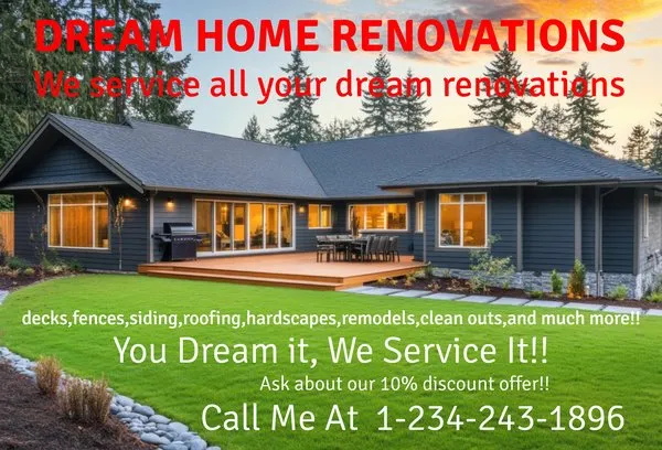 Slide of Dream Home Renovations