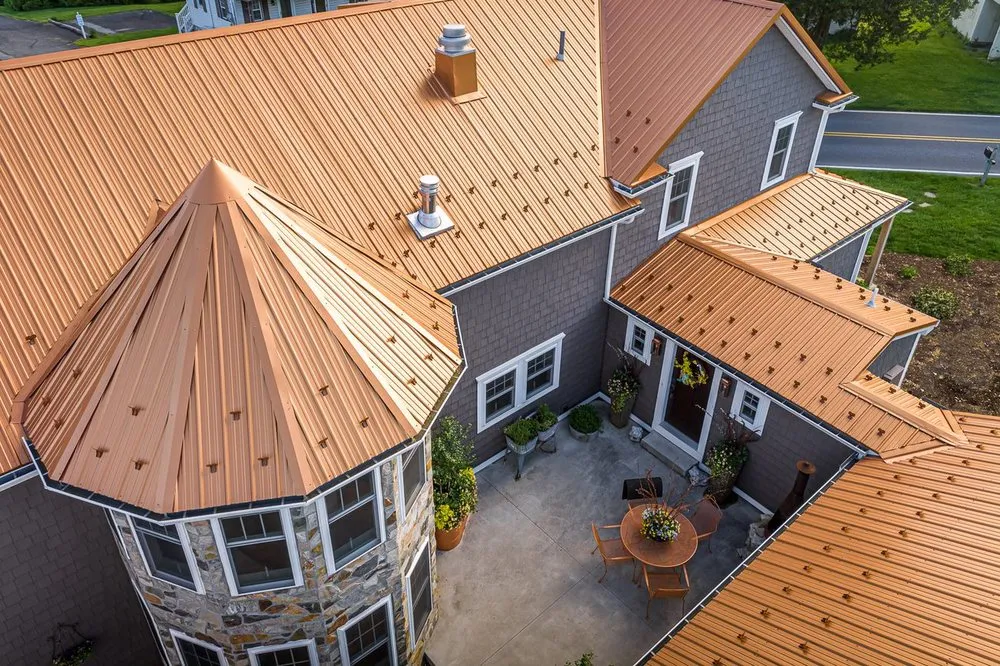 Local metal roofing installation in Dalmatia, PA by Dream Roofing