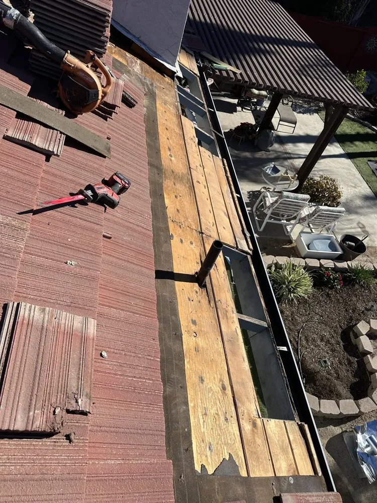 Slide of Drew The Roofer