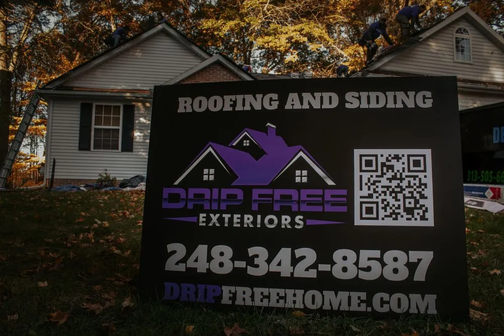 Slide of Drip Free Exteriors