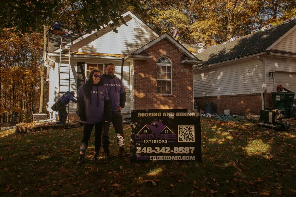 Slide of Drip Free Exteriors