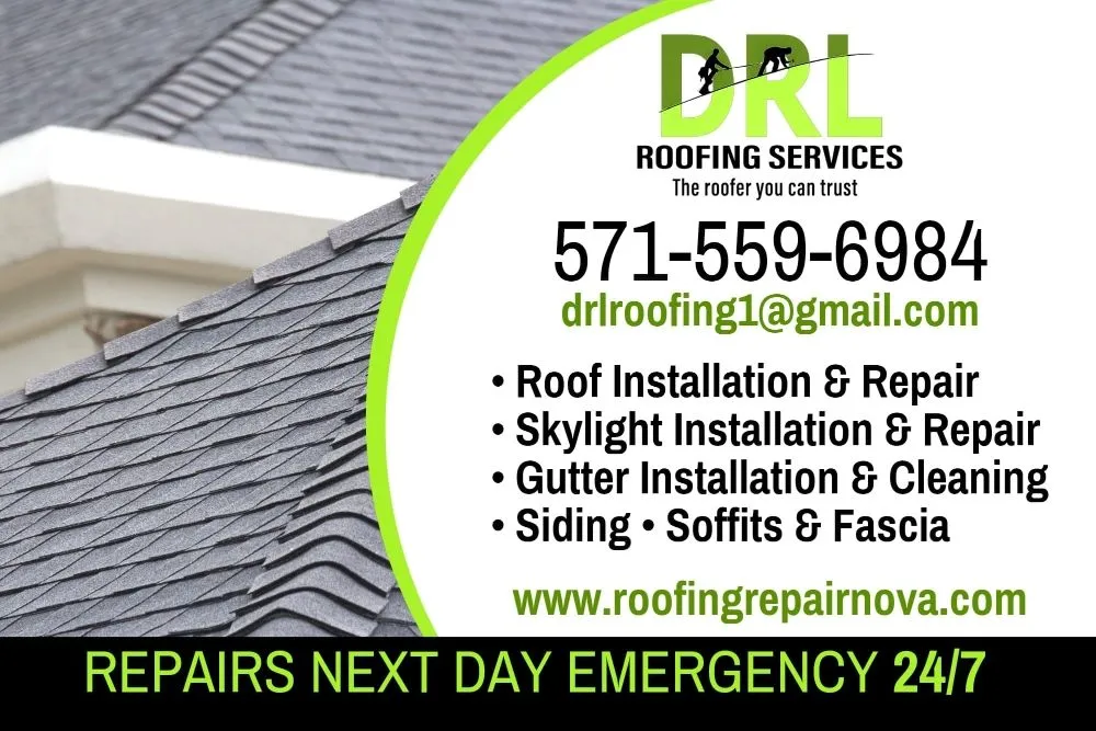 Slide of DRL Roofing Service