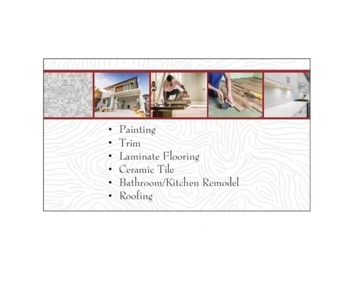 Slide of DRW Remodeling