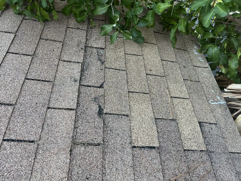 Slide of Dry in roof repair