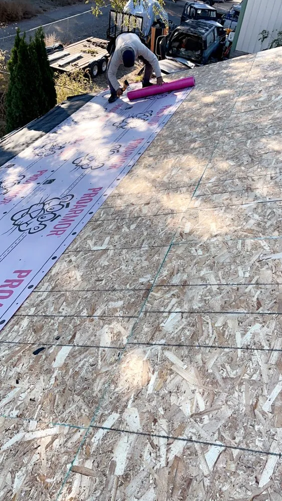 Slide of Dry In Roofing