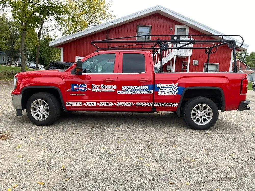 Slide of Dry Source Property Restoration