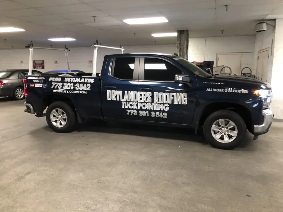 Slide of Drylanders Roofing & Tuckpointing