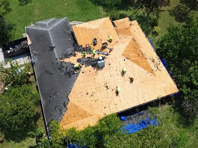 Slide of Dryout Roofing