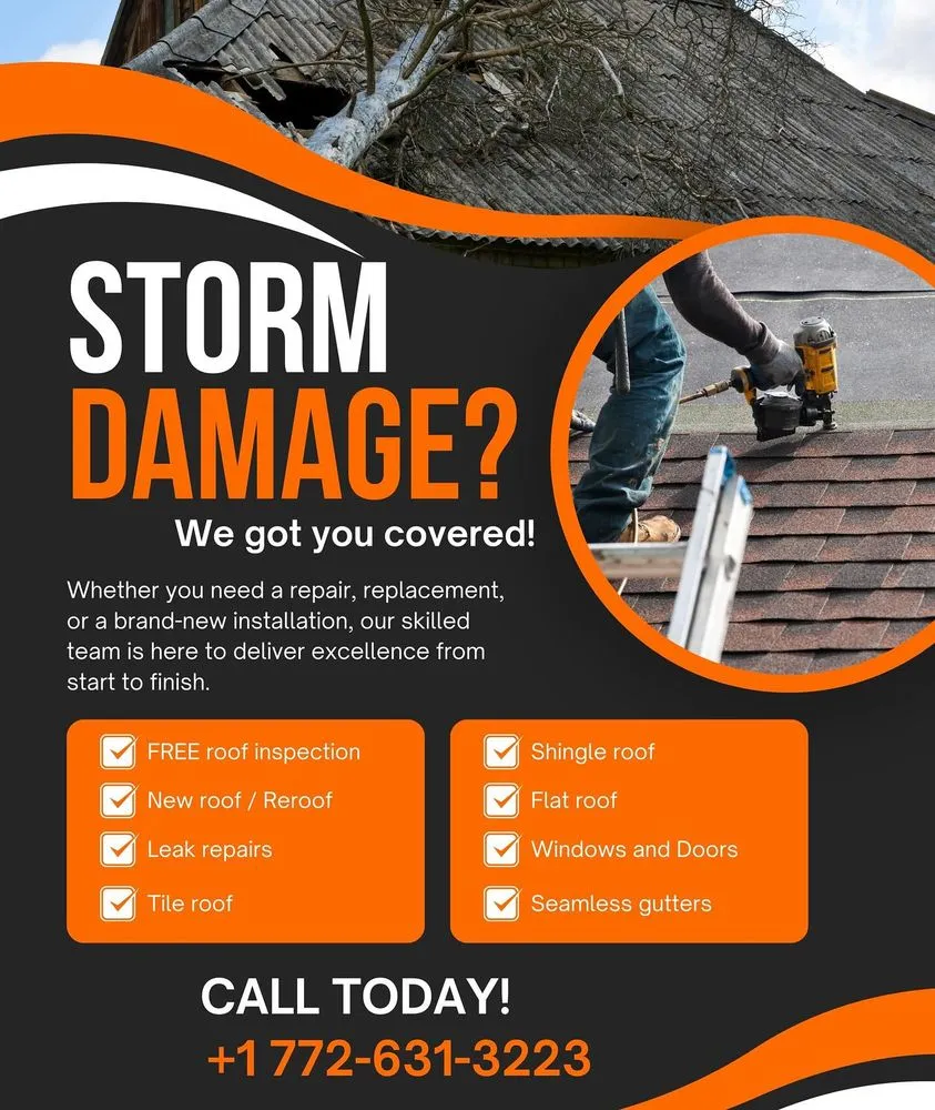 Slide of Dryout Roofing