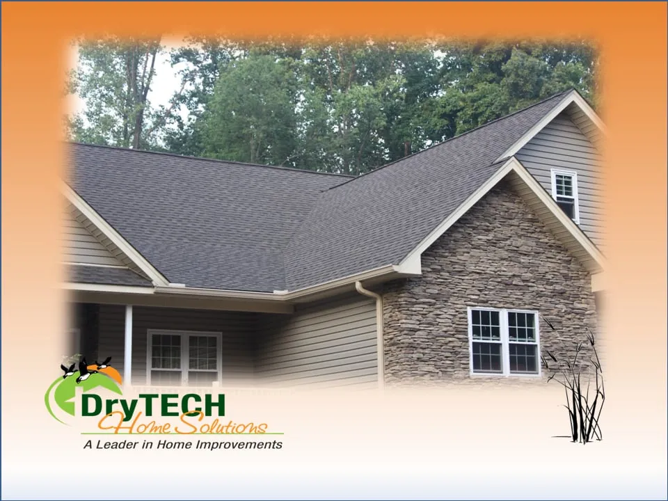 Slide of DryTech Roofing Company