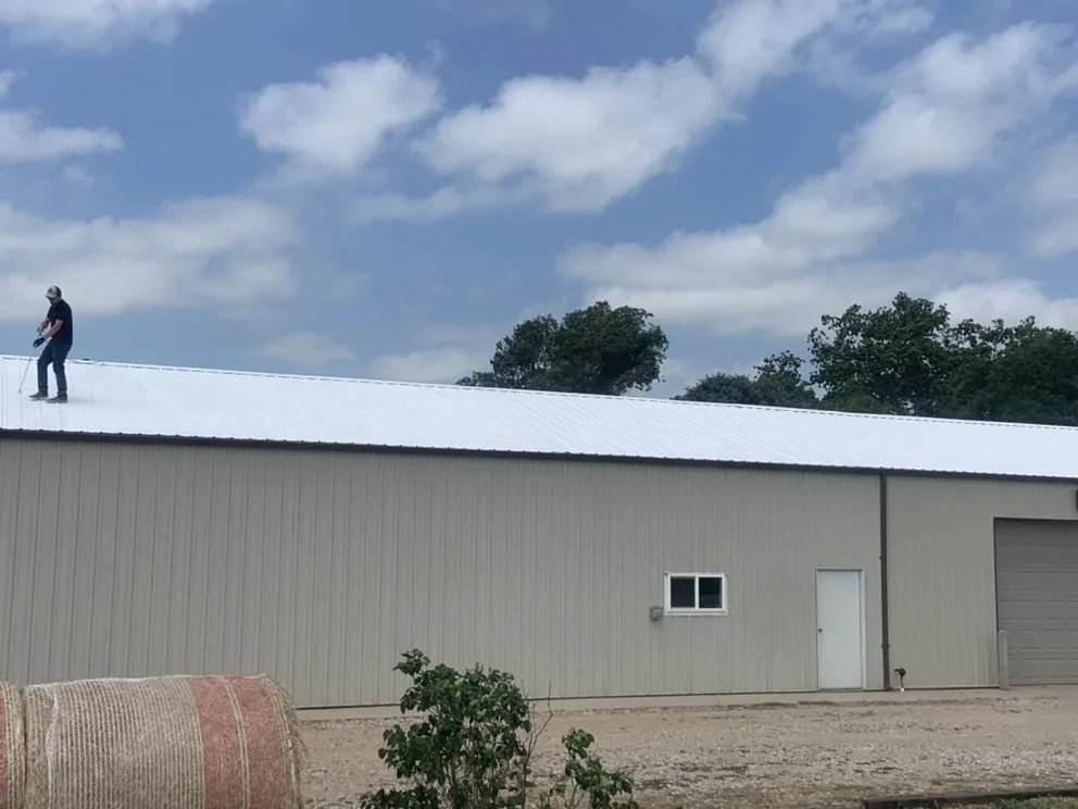 Slide of DS Foam Roofing