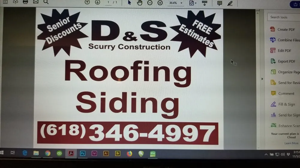 Slide of D.S. Scurry Construction