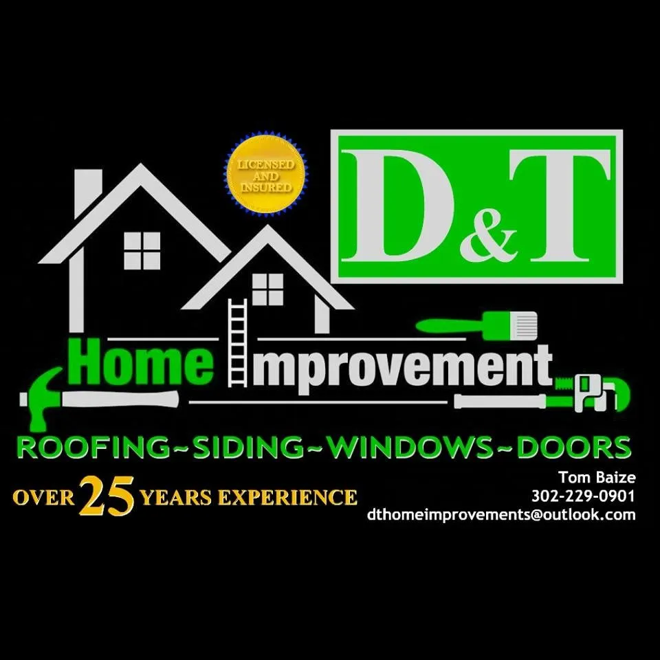 Top-rated residential roofing service in Warwick, MD by D&T Home Improvements