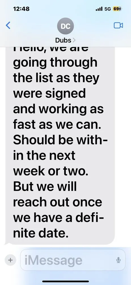 Slide of Dubs Construction