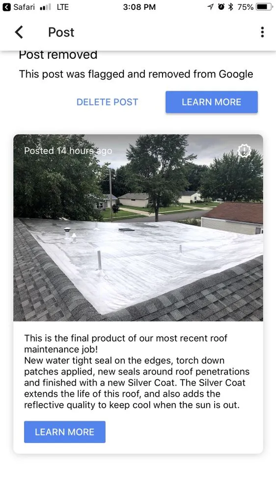 Slide of Dubs Construction