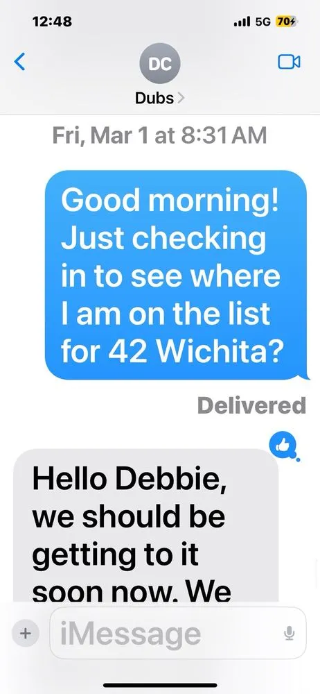 Slide of Dubs Construction