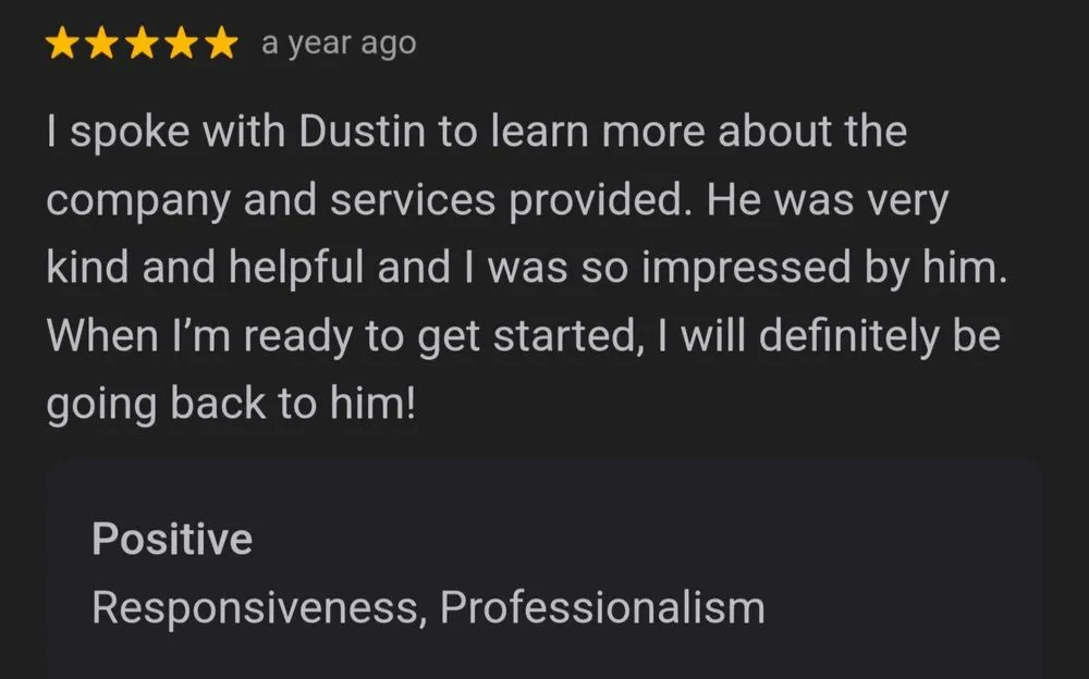 Slide of Duhr Roofing