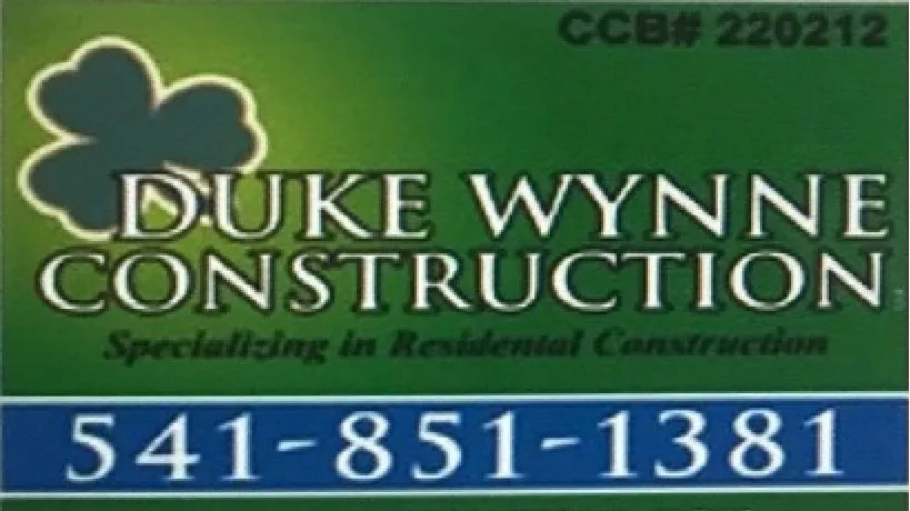 Slide of Duke Wynne Construction