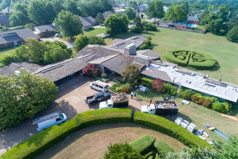 Slide of Dukes Roofing