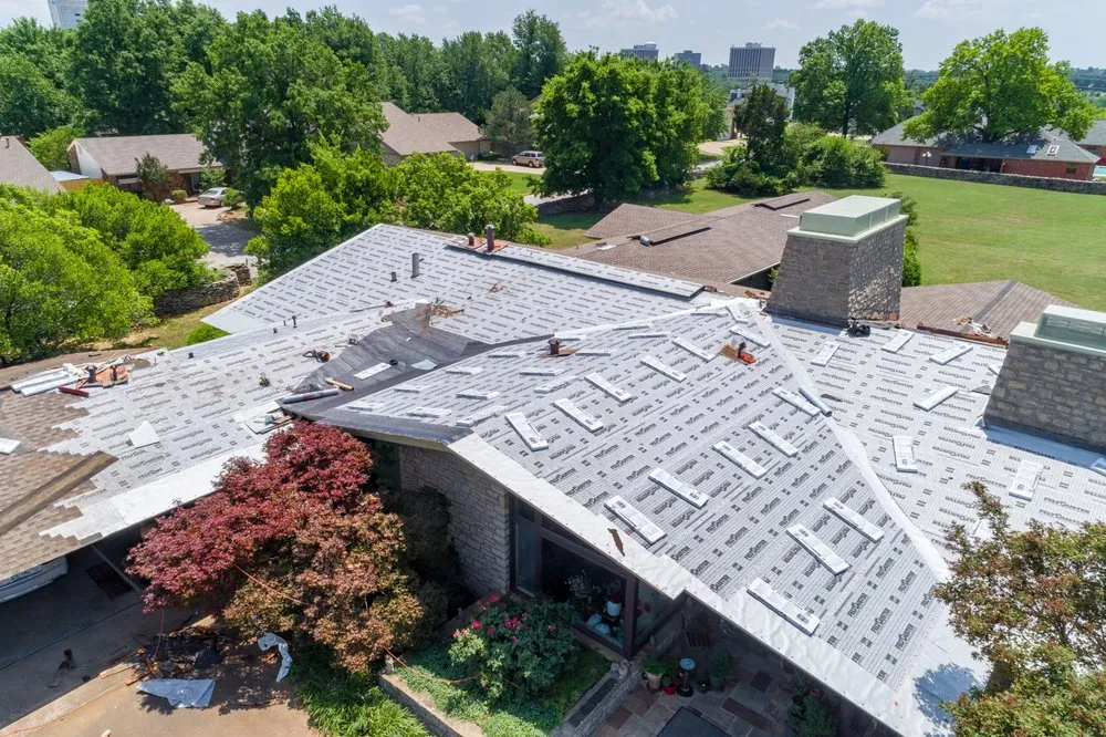 Slide of Dukes Roofing