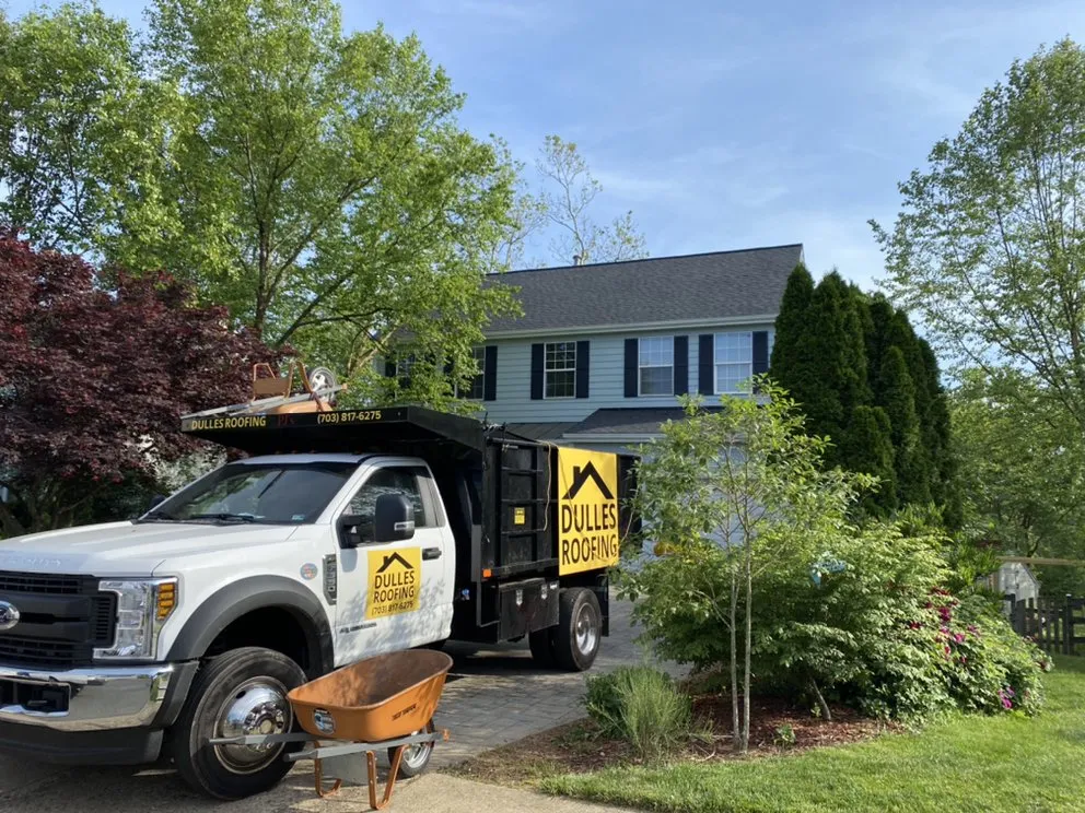 Slide of Dulles Roofing