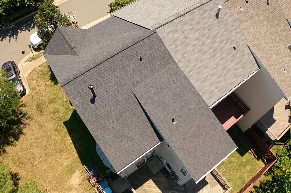 Slide of Dulles Roofing