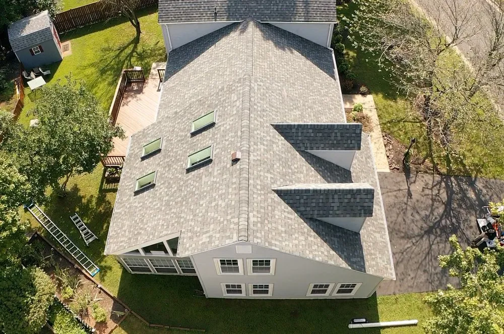 Slide of Dulles Roofing