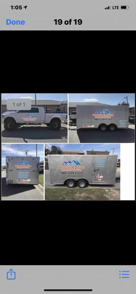 Slide of Duncan Roofing & Pressure Washing