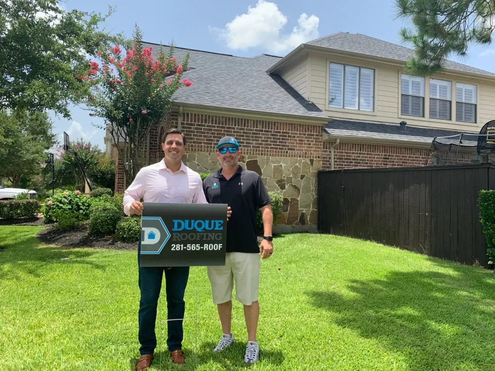 Slide of Duque Roofing